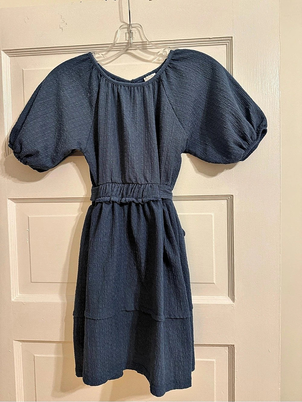 Girls Zara Puff Sleeve Dress
